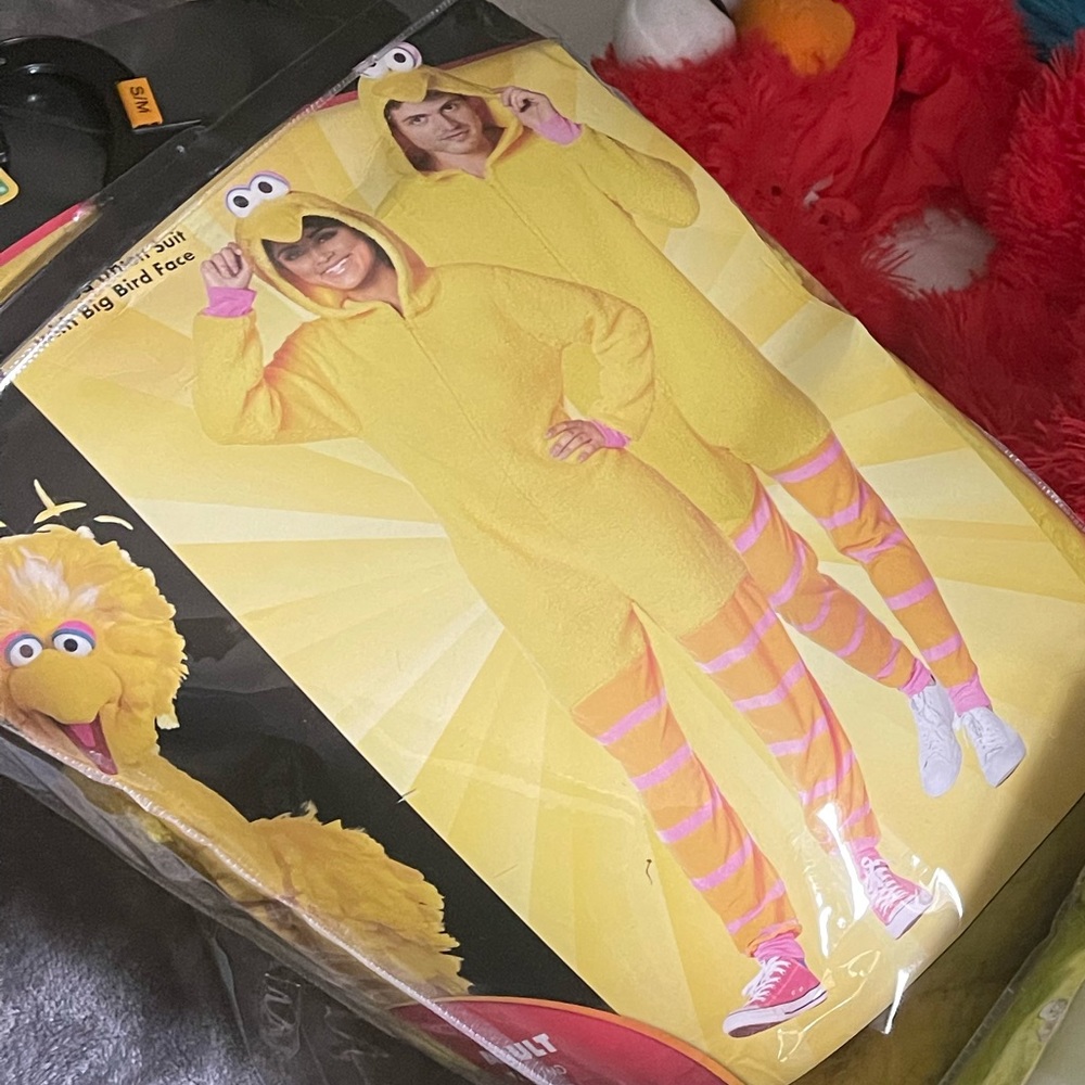 Big bird costume size s/m